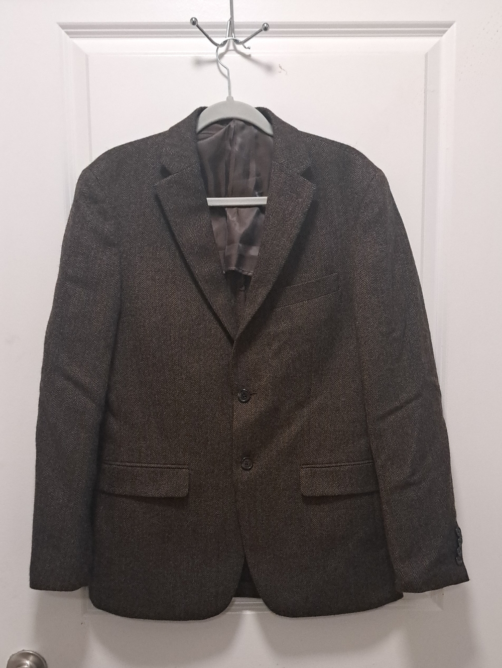Ralph Lauren Brown Herringbone Sport Coat